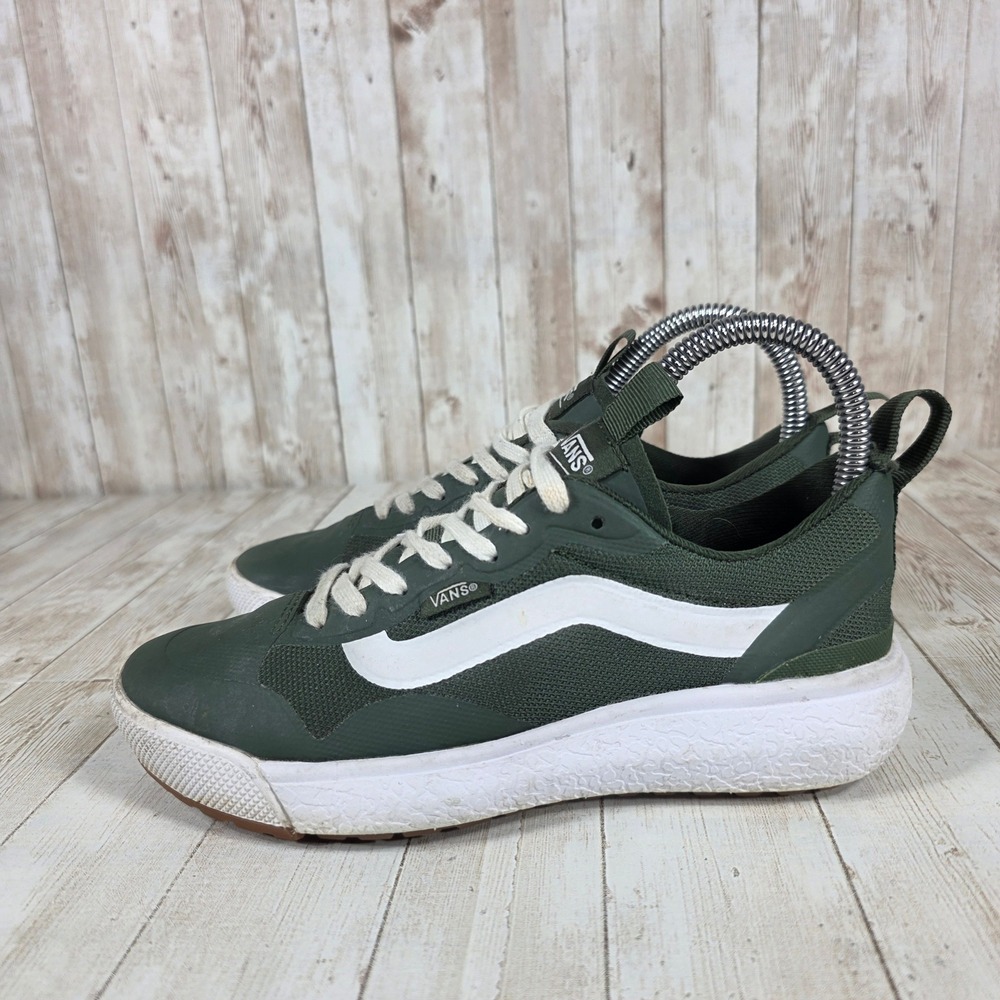 Vans Ultrarange Exo Green White Womens Athletic Shoes Size 5 - Picture 2 of 8